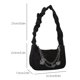 thumbnail image 5 of Bolso de viaje para mujer, cadena de mariposa informal, Bolso de mano para mujer, Bolso elegante puro para axila, 5 of 8