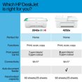 thumbnail image 3 of HP DeskJet 2842e Wireless All-in-One Colour Inkjet Printer, Scanner, Copier, 3 months free ink (Aurora Green), 3 of 9