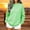 Green, variant on Women's Gingham Plaid Crew Neck Pullover Sweatshirt Long Sleeve Loose Fit Casual Fall Winter Home Outdoor Daily Top Blue XL