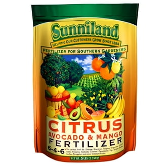 Sunniland Citrus Avocado & Mango Fertilizer, 6-4-6, 10 lb
