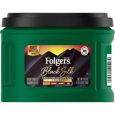Folgers Black Silk Decaf Coffee