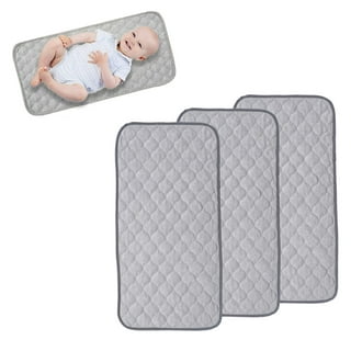Visland Waterproof Diaper Changing Pad Liners | Changing Pad, Bassinet or Crib,Baby Sleeping | Washable & Reusable, Size: 50*70cm, White