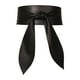 thumbnail image 1 of Cinturones anchos para mujer, decoración de cintura, estilo bohemio, elegantes, para atar. Negro, 1 of 9