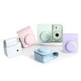 thumbnail image 2 of Apooke PU Camera Case for Fujifilm Instax Mini 12 Instant Camera Silicone Bag with Adjustable Shoulder Strap and Pocket, 2 of 18