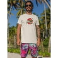 thumbnail image 2 of Japanese Style Sea Turtle T-Shirt Men -Image by Shutterstock, Male Small, 2 of 4