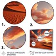 thumbnail image 3 of Designart "Dreams Sahara African Wall art III" African Floater Framed Wall Decor, 3 of 7