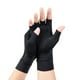 thumbnail image 4 of 2 pares de guantes de compresión de cobre para artritis: guantes para hombres y mujeres que alivian el dolor reumático de manos, articular, tendinitis e hinchazón. Guantes antideslizantes sin dedos, 4 of 7