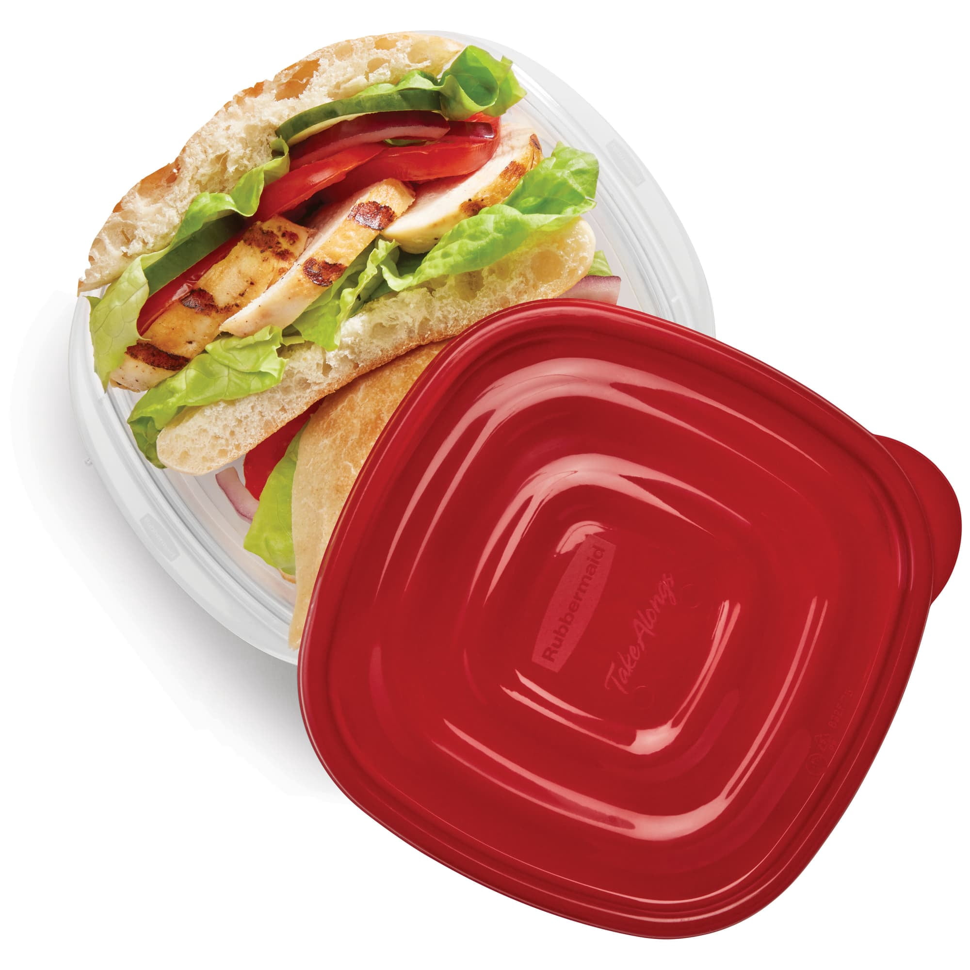 (8 pack) Rubbermaid TakeAlongs 1.26 Cup Food Storage Containers, Set of 5
