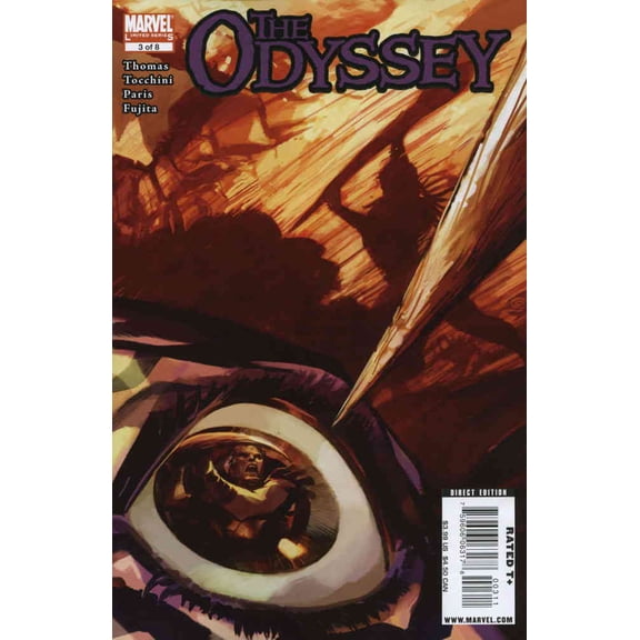 Marvel Illustrated: The Odyssey #3 VF ; Marvel Comic Book