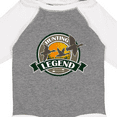 thumbnail image 4 of Inktastic Duck Hunting Legend Boys or Girls Long Sleeve Baby Bodysuit, 4 of 5