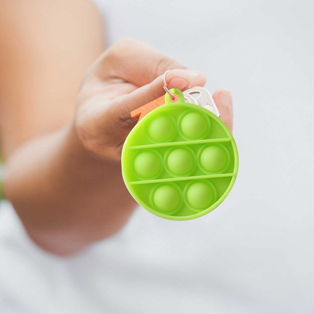 Juguete de escritorio para aliviar el estrés del autismo con burbujas sensoriales (verde) Ndcxsfigh Nuevos Originales