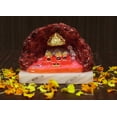 thumbnail image 6 of IBA Indianbeautifulart Indian Goddess Spiritual Figurine Maa Vaishno Devi Auspicious Hindu God Living Room Home Décor Religious For Car Dashboard-9N, 6 of 7