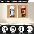 thumbnail image 4 of Car Display Wall Mount Firm Display Cars by Wheels on Wall Vertical Car-Display Bracket Easy-to-Install Hanging Cars Display Rack Space-Saving Car Model Holder for Car Enthusiasts, 4 of 10