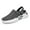 Gris, variante sur Woobling Pantoufles d'Été pour Hommes Sabots à Bout Fermé à Enfiler Sandales de Plage Chaussures d'Eau Légères Marche Glissière Gris 8.5