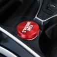 thumbnail image 3 of tredstone Fashion Style Lighter Plug Cover Universal Fit For All Car Models Car Lighter Cover Printed Words FIRE MISSILE red, 3 of 6
