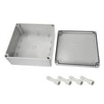 thumbnail image 3 of DJC Supply Co. 6" x 6" x 3" Weather & Dust Proof PS Plastic Junction Conduit Box Enclosure (5.5"x5.5"x3" Interior Dimension)1 Pack, 3 of 5