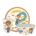 thumbnail image 1 of Juego de Vajilla Zak Designs Blippi Bambú Melamina Duradero para Niños, 1 of 12