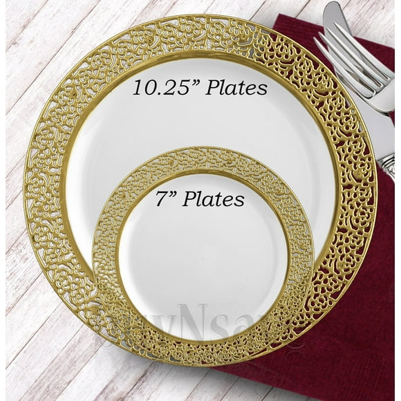Elegant Disposable Plates