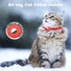 thumbnail image 4 of Collar Airtag para gatos rojo, collar reflectante para gatos con cierre de seguridad, con soporte para Airtag impermeable, adecuado para gatitos y perros pequeños, ajustable de 20 a 33 cm., 4 of 5