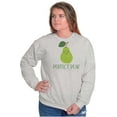 thumbnail image 3 of Cute Kawaii Perfect Pear Matching Set Sweatshirt for Men or Women Brisco Brands X, 3 of 7