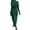 Green, variant on IROINNID Maxi Dress for Women Solid Color Long Sleeve Waist In Fallow Commuting Long Dress,Light Blue