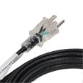 thumbnail image 3 of Water Pipe Heating Cable Rapid Temperature Rise IP68 Waterproof Electric Pipe Heat Tape US Plug 110V 5m/196.9in, 3 of 5