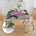 thumbnail image 2 of BANET Tablecloth Rectangle Tablecloth Fabric Table Cover for Kitchen, Dining Room and Party white, 2 of 8