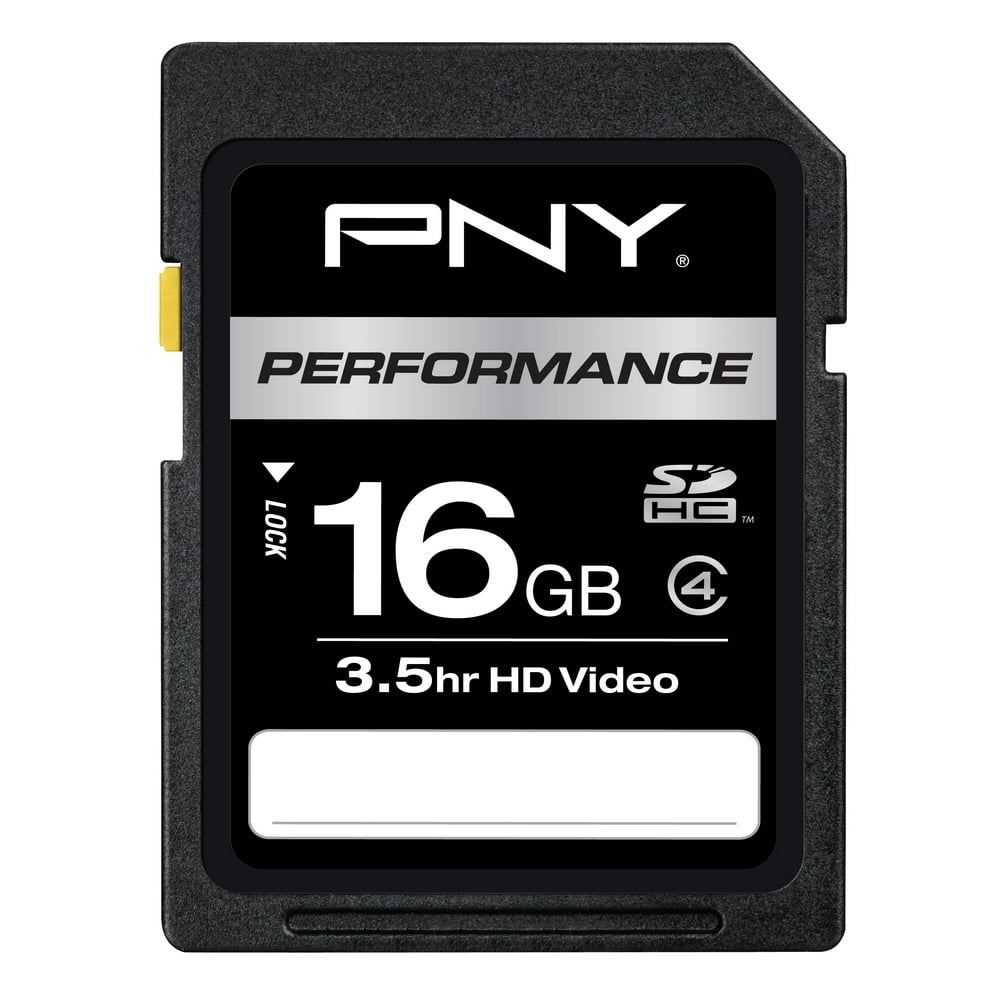 PNY Technologies 16GB SDHC Card, Class 4