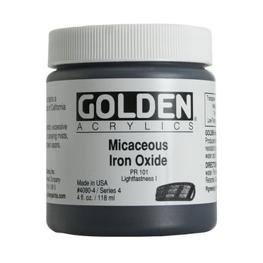 Golden® Iridescent Acrylic, 4 oz., Micaceous Iron Oxide