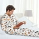 thumbnail image 5 of Balery Horses Pijama para Hombre de Dos Piezas con Manga Larga, Conjunto de Dormir y Descanso Suave con Bolsillos-Small, 5 of 6