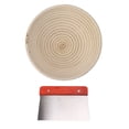 thumbnail image 1 of Bread Bakery Basket, Rattan Free From Odor Round Bread Proofing Basket  For Bread Making 24.5CM Diameter,20CM And 22CM Diameter,16CM Diameter, 1 of 8