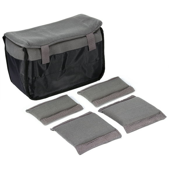 Bolsa protectora para lentes de cámara, Protector acolchado portátil, bolsa portátil, bolsa de partición, grado profesional Jadeshay A