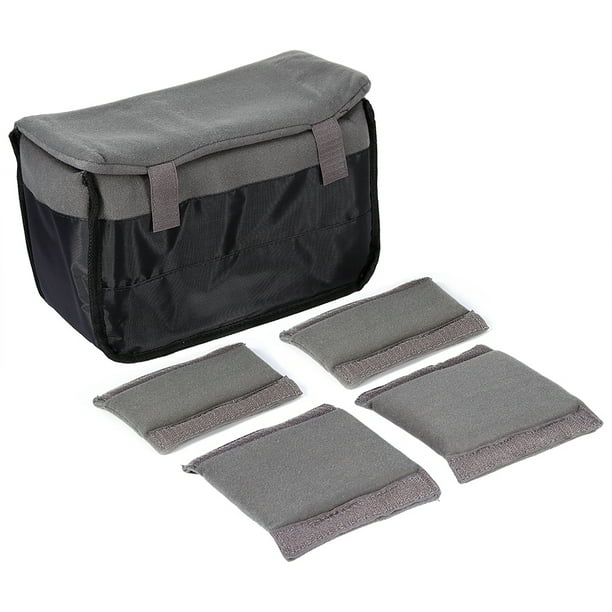 Bolsa protectora para lentes de cámara, Protector acolchado portátil, bolsa portátil, bolsa de partición, grado profesional Jadeshay A