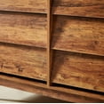 thumbnail image 5 of 6 Drawer Dresser,Vintage Bevel Design Double Dresser,Chest of Drawers for Living Room,Hallway,Brown, 5 of 6