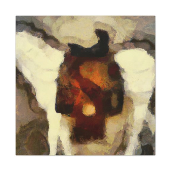 Saddle on a Canvas - Canvas