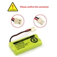 thumbnail image 4 of Batería VANBOW BT183342, 2,4 V, 800 mAh, Ni-MH, paquete de 8, 4 of 7