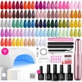 thumbnail image 1 of Kit de esmalte en gel Beetles de 55 piezas con lámpara UV y torno eléctrico, 1 of 8