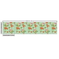 thumbnail image 2 of Pelican Fabric by the Yard Upholstery, Repeating Tropical Flowers and Strelitzia Illustration Pattern, Decorative Fabric for DIY and Home Accents, 3 Yards, Pale Green Multicolor by Ambesonne, 2 of 4