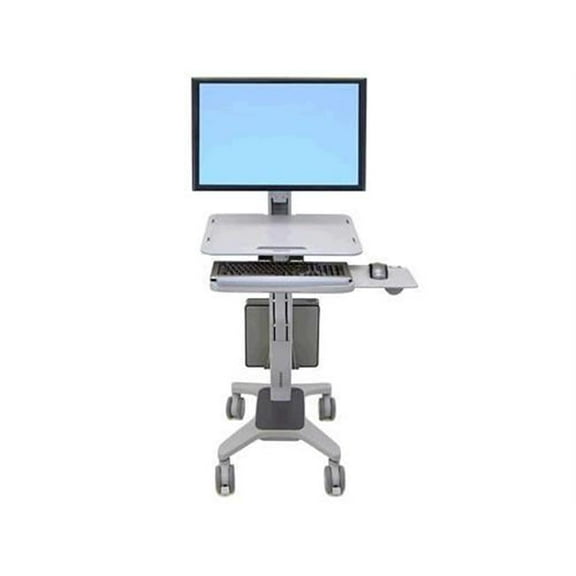 Ergotron WorkFit-C Single LD Sit-Stand Workstation 24-198-055