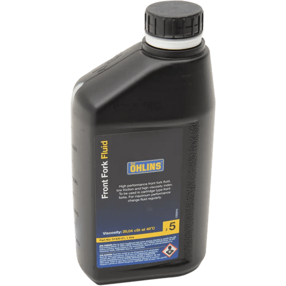 OHLINS 5WT Fork Oil - 1 Liter (Part Number 01330-01)