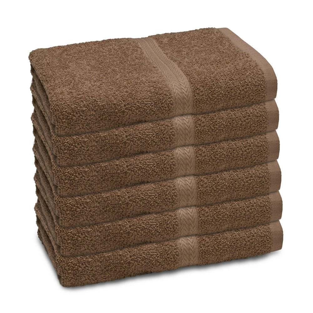 Martex Commercial Basic Khaki 6Pack Bath Towel Set
