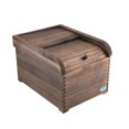 thumbnail image 1 of Paulownia Wood Shuttered Rice Storage Bin Caja de almacenamiento de cocina ambiental 10kg (#02), 1 of 8
