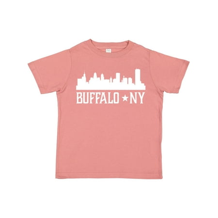 

Inktastic Buffalo New York NY Cities Skyline Gift Toddler Boy or Toddler Girl T-Shirt