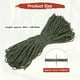thumbnail image 3 of Uxcell Cuerda Paracord Reflectante de 2 MM 197FT [1PCS] - Cuerda de 3 hebras para Tiendas de Camping y Lonjas [Verde Oscuro], 3 of 7