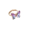 thumbnail image 1 of Anillo HUOGUO Creative Gradient Butterfly Alloy para mujer, 1 of 2