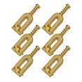 thumbnail image 3 of Sillines de guitarra shamjiam puente de pieza de repuesto Rodillo de cuerda de oro, 3 of 9