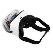 3D VR Glasses, Virtual Reality Headset Immersive Virtual Reality Helmet for 4" to 6" cellphones with 1080P, Enhanced Version 3D HeadMount