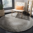 thumbnail image 2 of SAFAVIEH Blossom Clarence Abstract Area Rug, Grey, 6' x 6' Round, 2 of 8