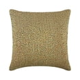 thumbnail image 1 of Euro Pillow Sham, Gold Euro Shams, 26x26 inch (65x65 cm) Silk Pillowcase With Zipper, Pillow Covers with Sequins & Textured, Abstract Patterned, Modern Style Pillow - Gold Charmer, 1 of 3