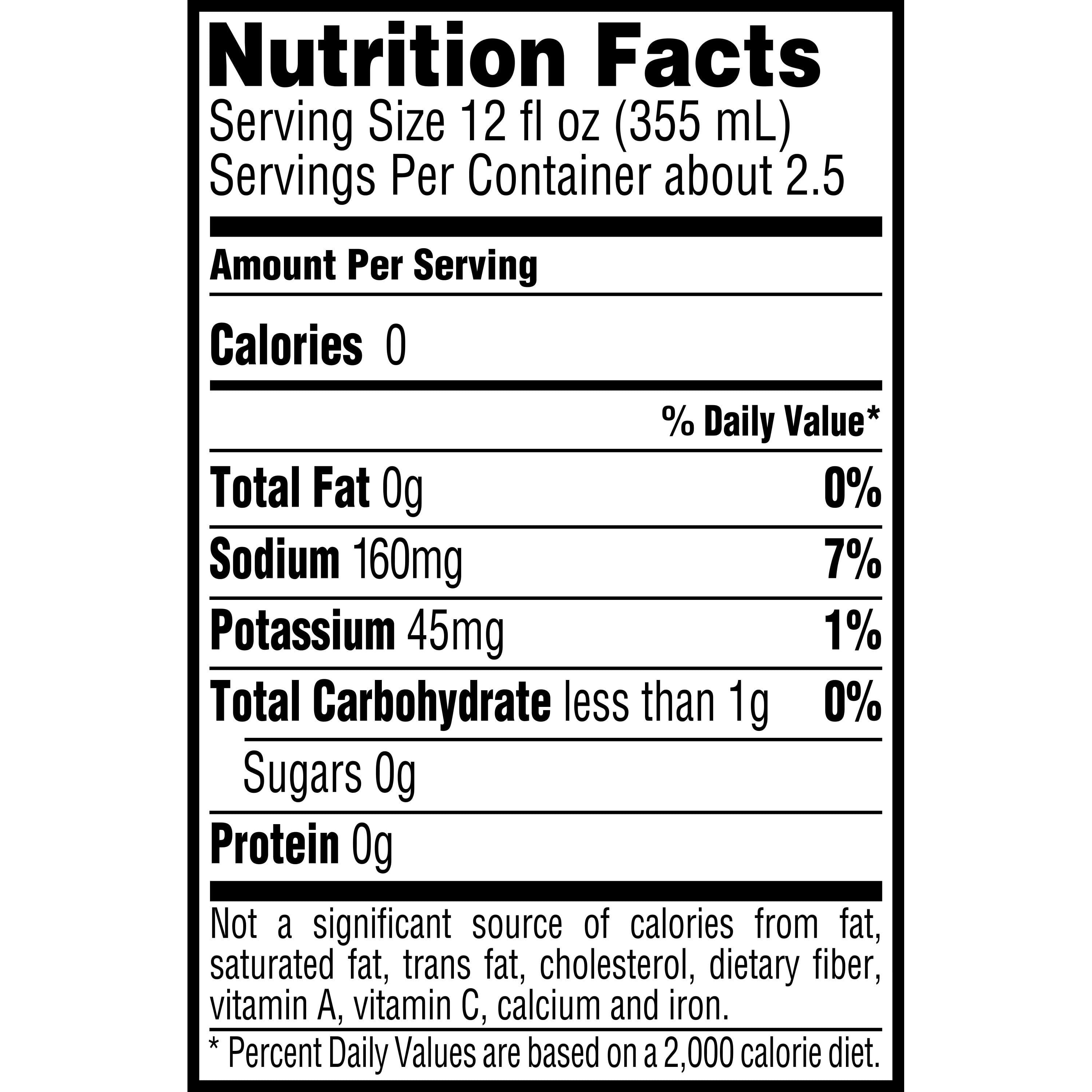 Gatorade Nutrition Label Nutrition Ftempo